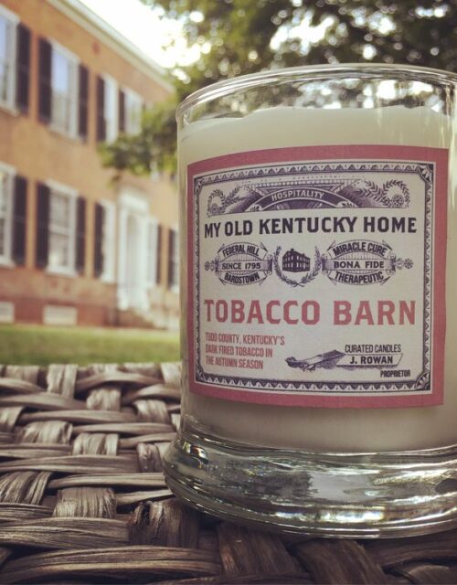 Dark Fired Tobacco Barn Candle