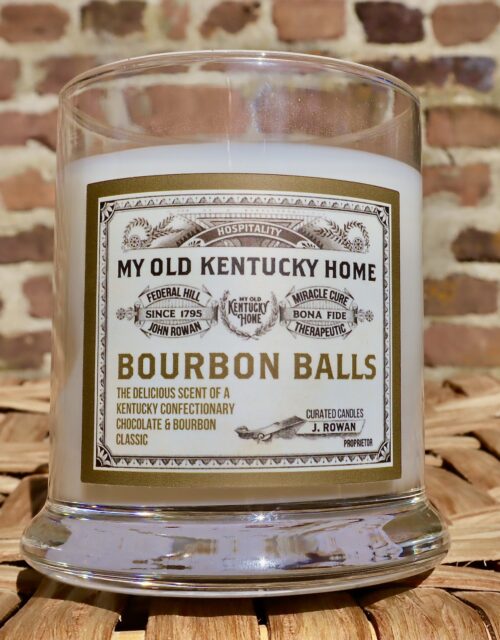 Bourbon Balls Candle